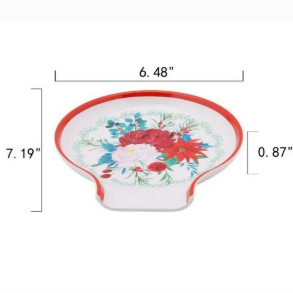 NWT Set of 2 The Pioneer Woman Spoon Rests Melamine Cowboy AK-…